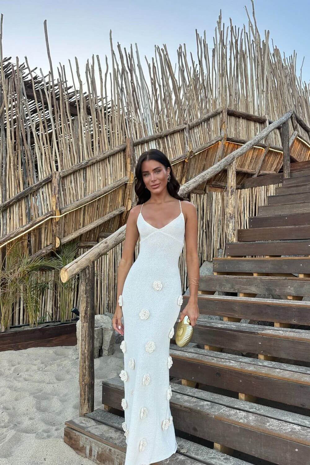 Vestido Largo de Croché Margarita