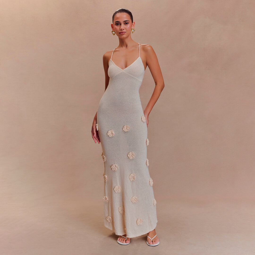 Vestido Largo de Croché Margarita