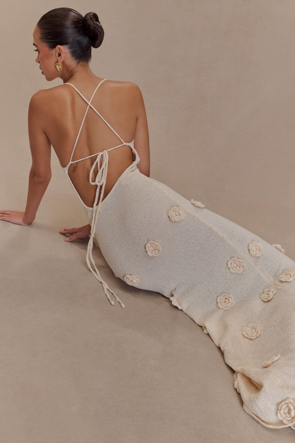 Vestido Largo de Croché Margarita