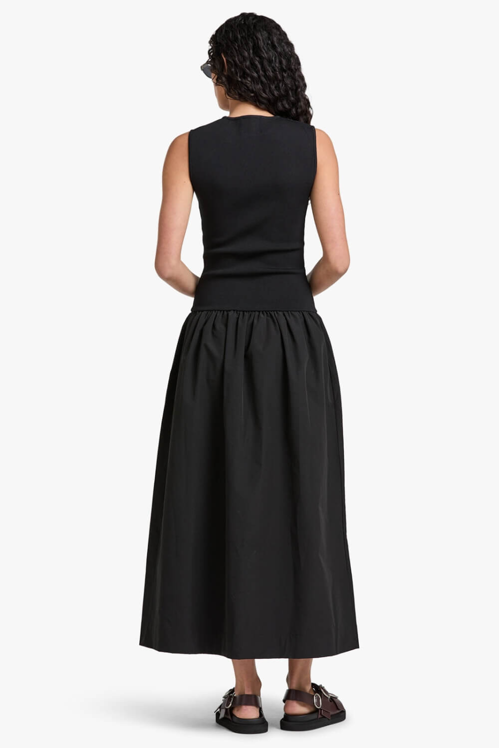 Vestido Midi Georgina Negro