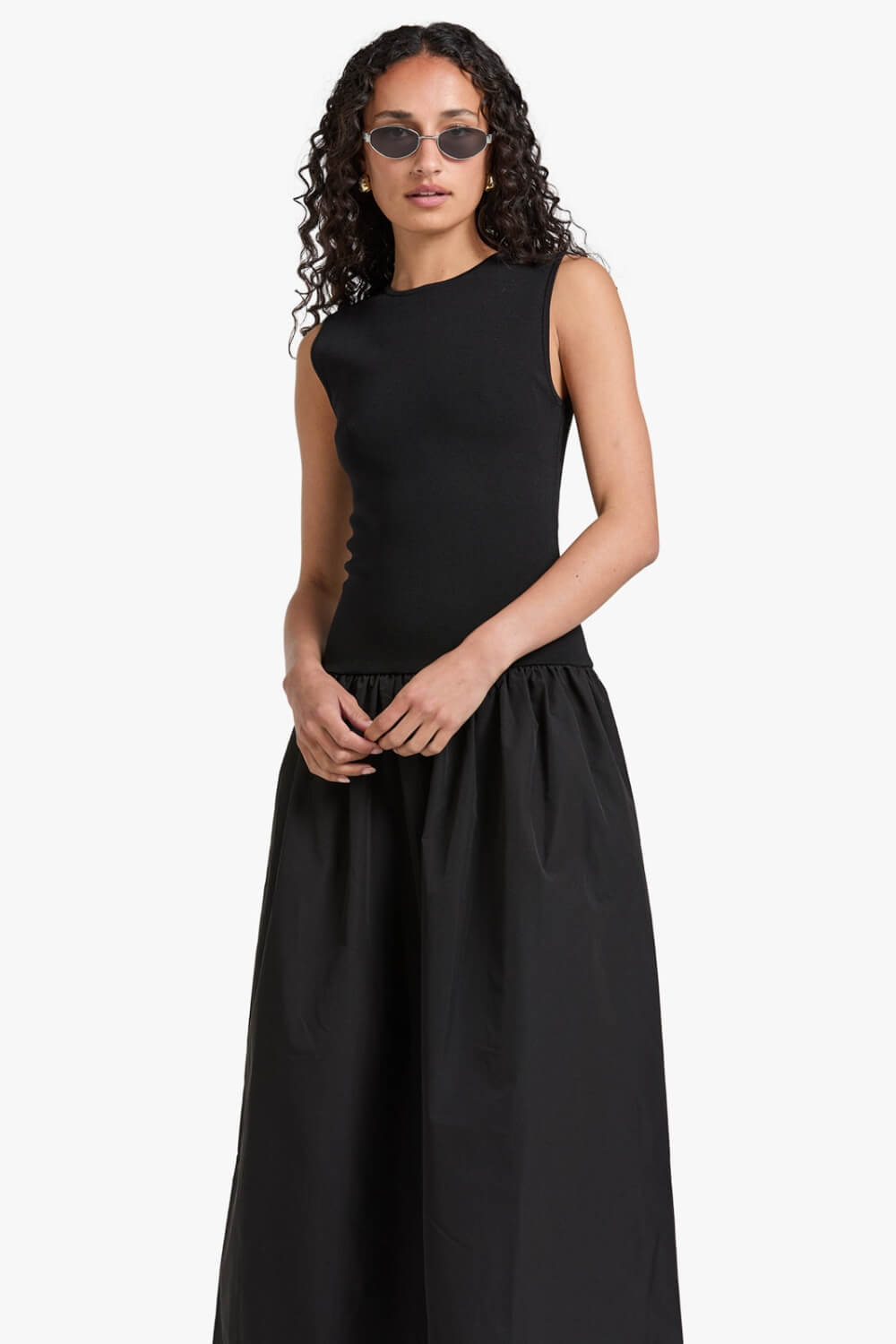 Vestido Midi Georgina Negro