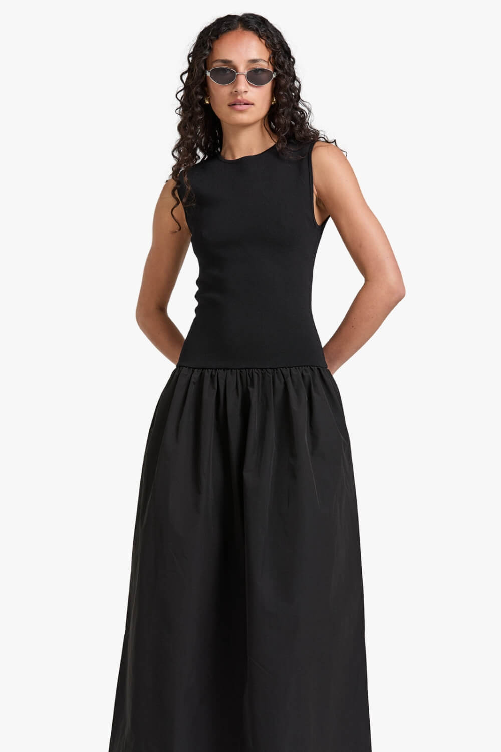 Vestido Midi Georgina Negro